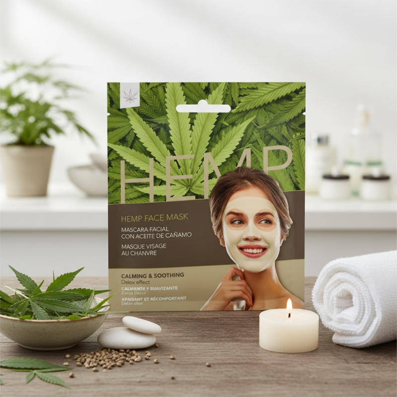 Masque Visage - Huile de chanvre