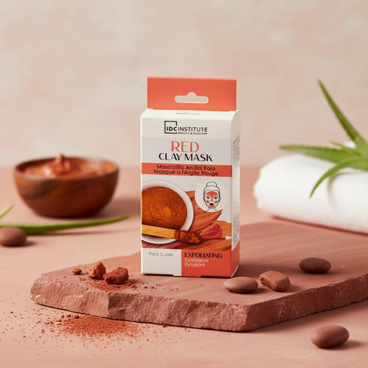 Masque Visage - Argile Rouge Pack de 3