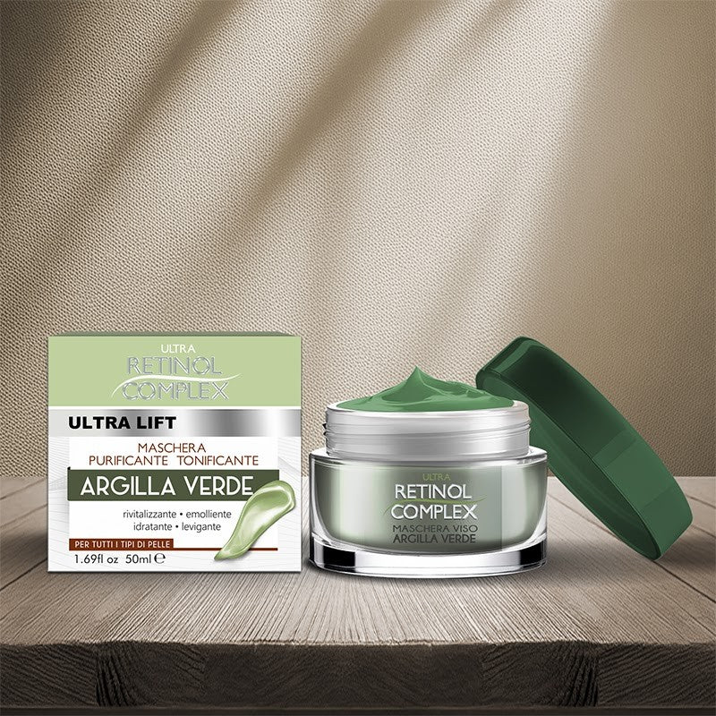 Ultra Retinol Complex - Masque visage à l'argile vert