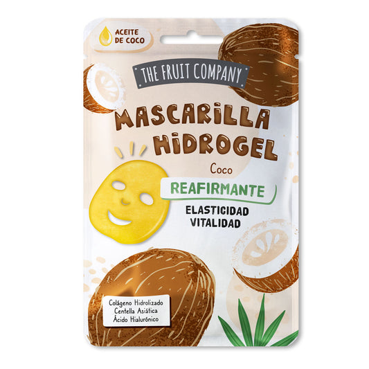 The Fruit Company - Masque Visage Hydrogel - Noix de coco